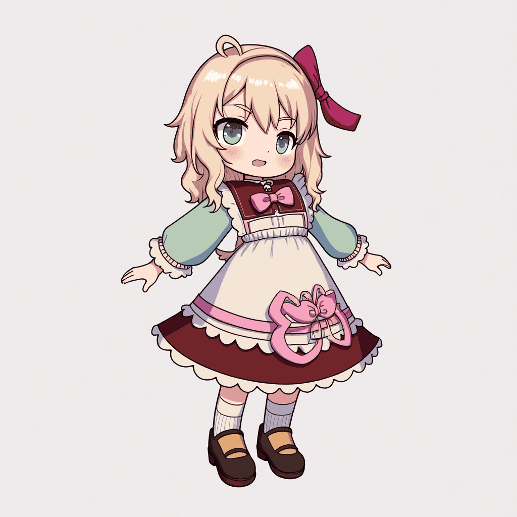 ComfyUI Flux Kontext角色设定表（Lora + 参考姿势图 + 提示词）